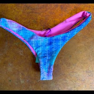 NWT Fish Pattern Moana Bikini Bottom